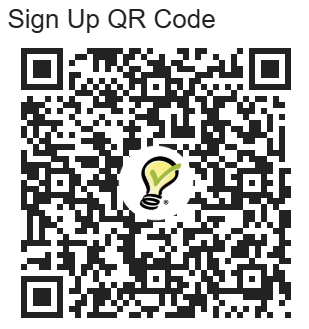 QR code to register